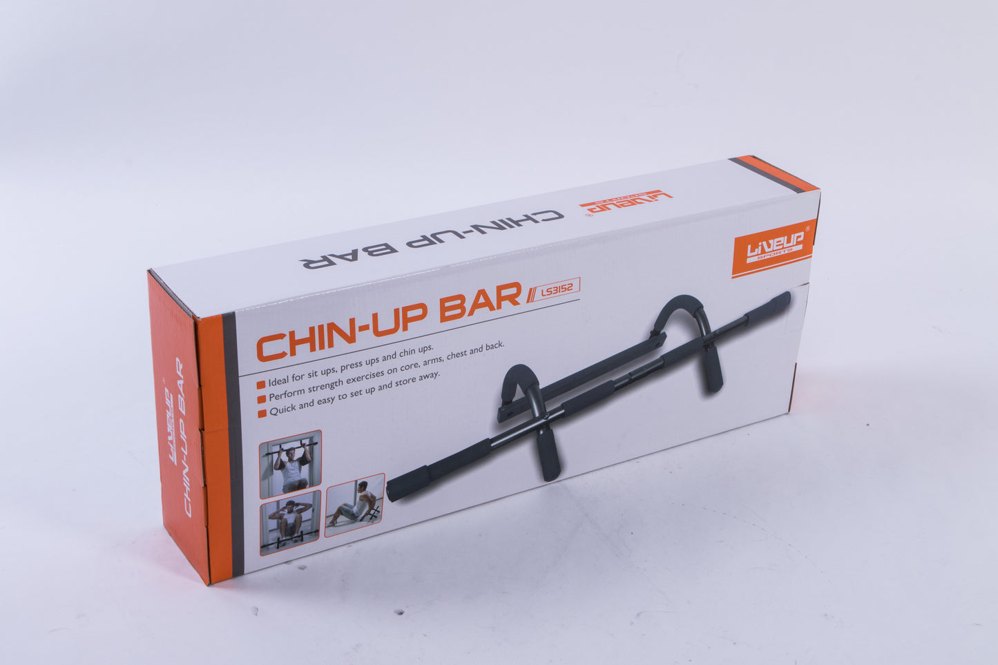 Liveup Pullup Bar with Arm Strap
