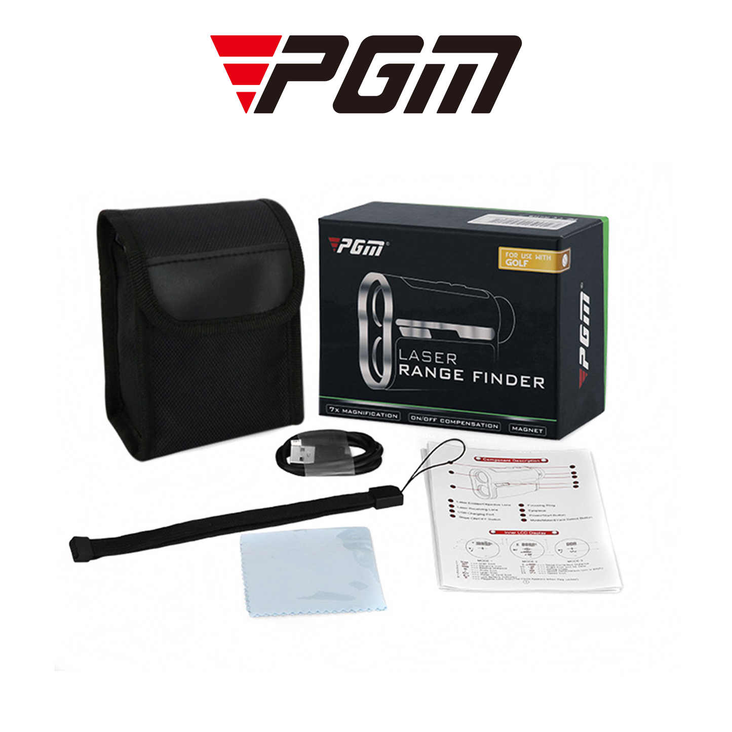 PGM Golf Rangefinder with Slope