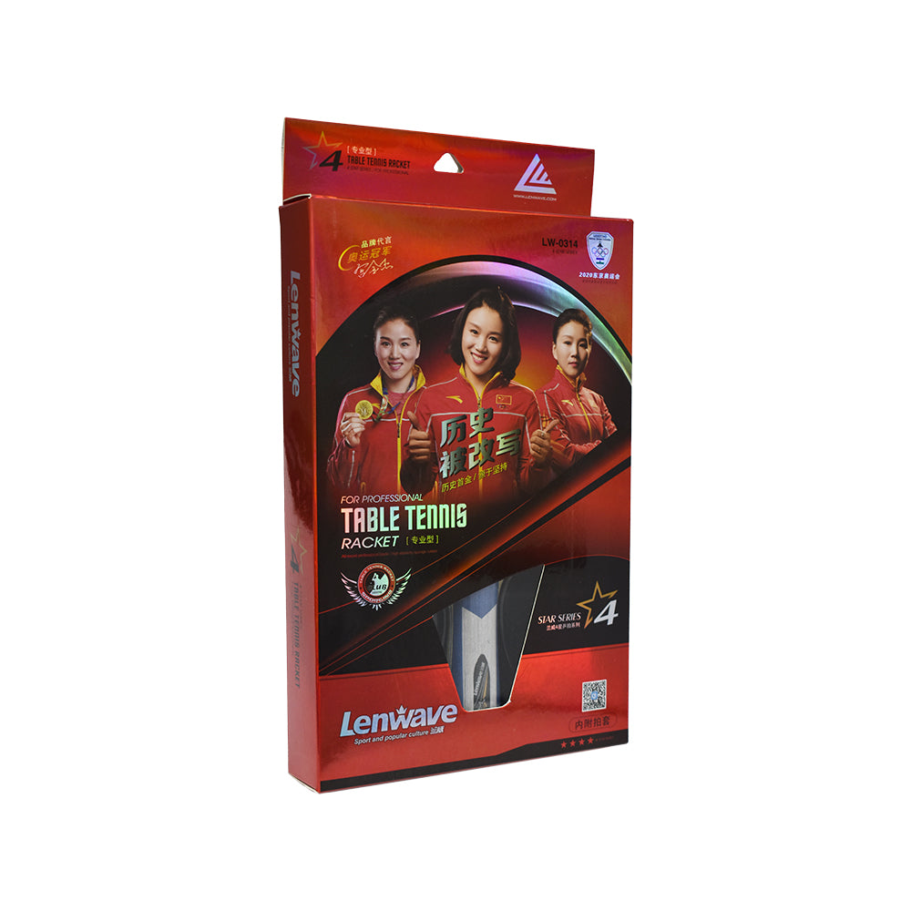 Lenwave 4-star Table Tennis Racket