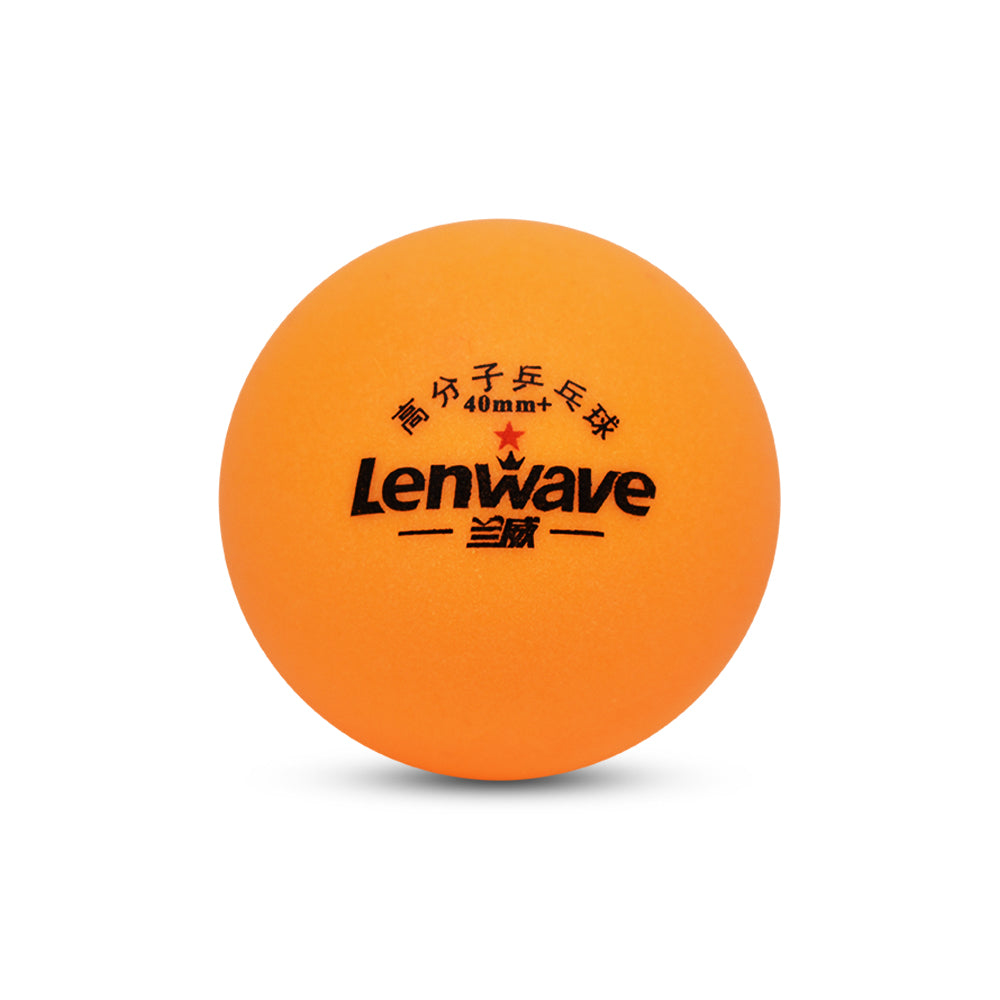 Lenwave 1-star Premium Table Tennis Balls (pack of 6)