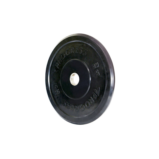 Progress Olympic Bumper Plate Set - Black Pairs