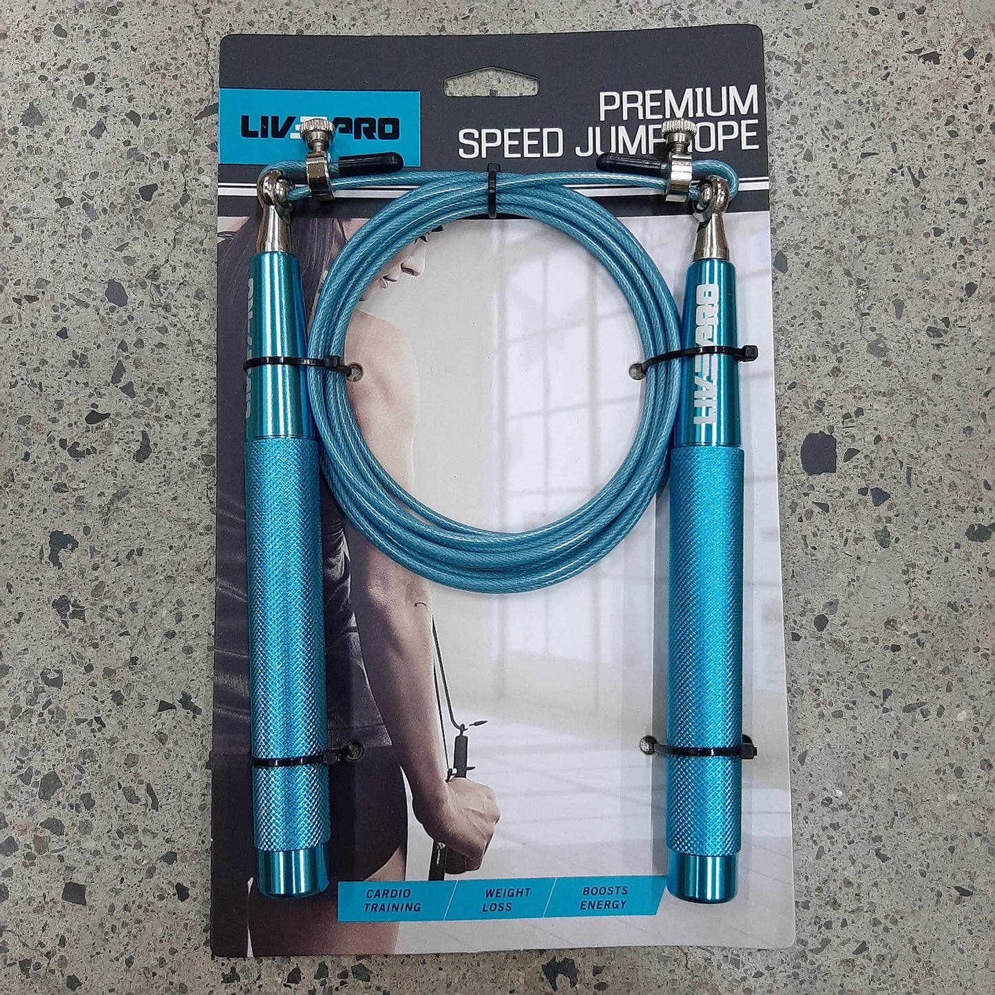 Livepro Speed Rope - Steel Handle