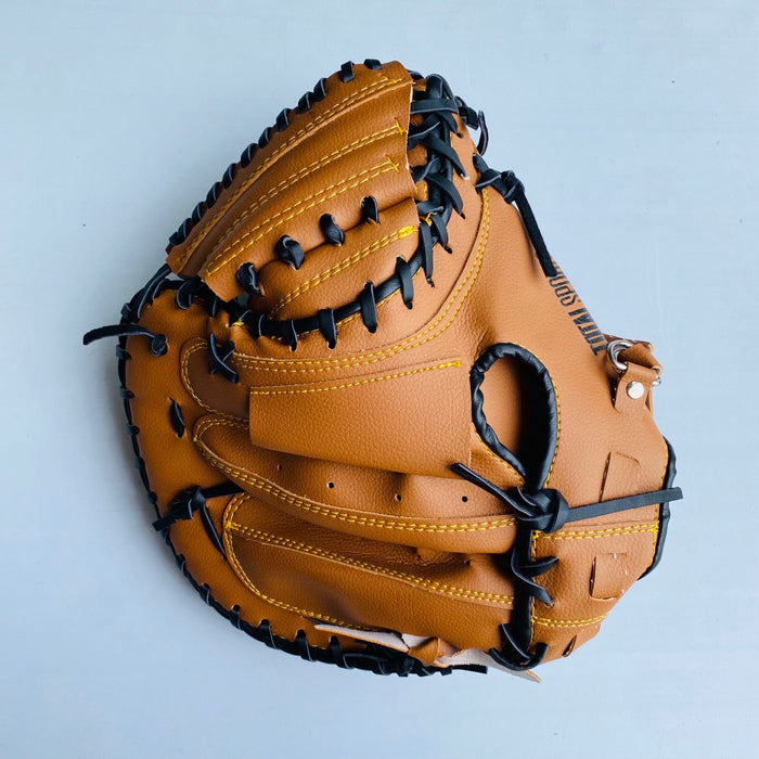 Catcher's Mitt Righty Baseball Gloves (Brown)